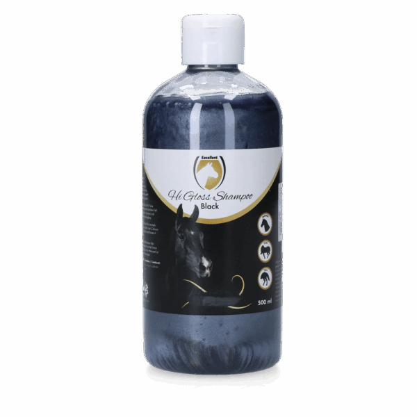 Excellent Horse Hi Gloss Shampoo Zwart